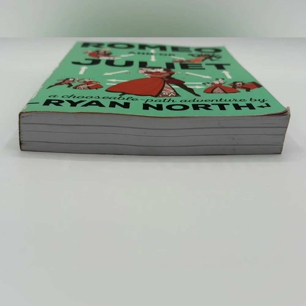 Romeo And/Or Juliet: A Chooseable-Path Adventure by Ryan North - Paperback Book - Picture 8 of 11